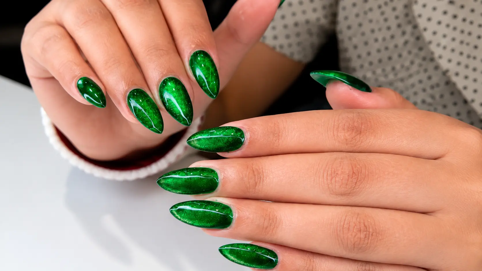 Elegant Soft Gel Nail Extension Services at Pressiano Nails Company in Vaishali Ghaziabad