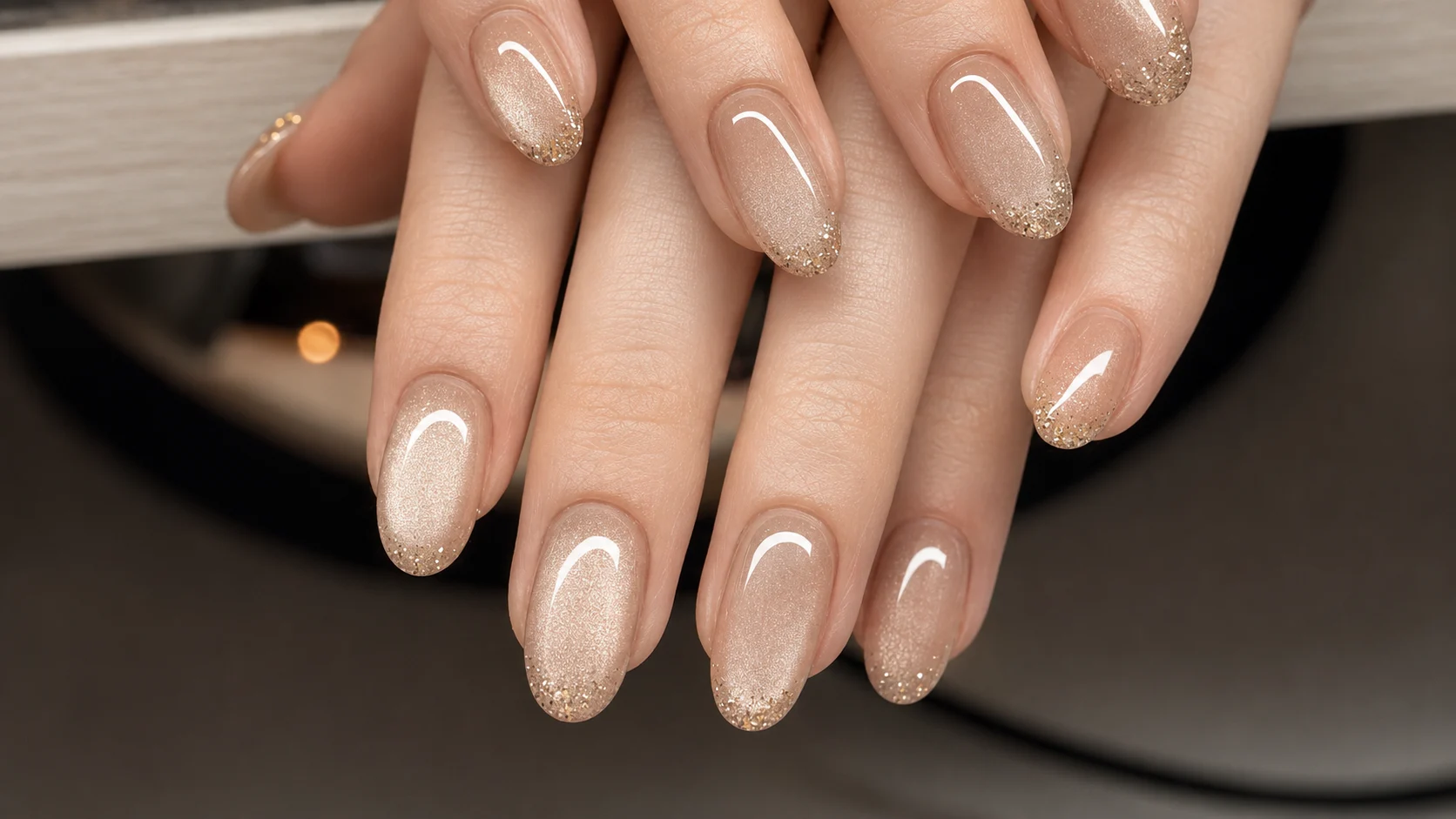 Elegant Cat Eye Nail Extension Services at Pressiano Nails Company in Vaishali Ghaziabad