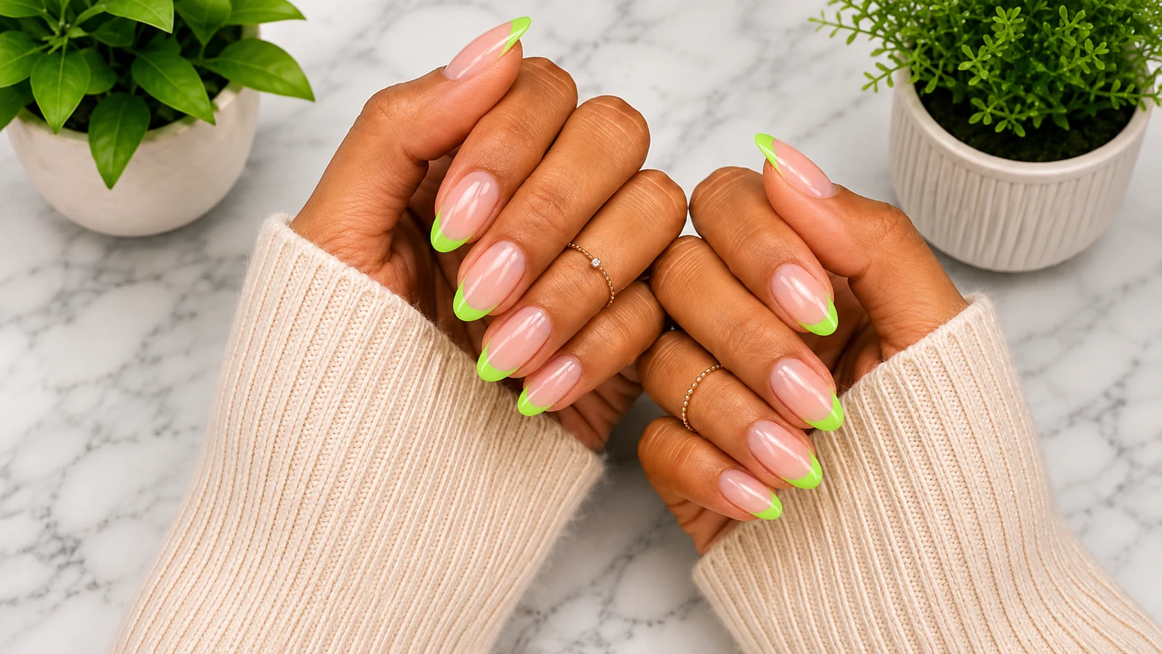 Elegant French Nail Extension Services at Pressiano Nails Company in Vaishali Ghaziabad
