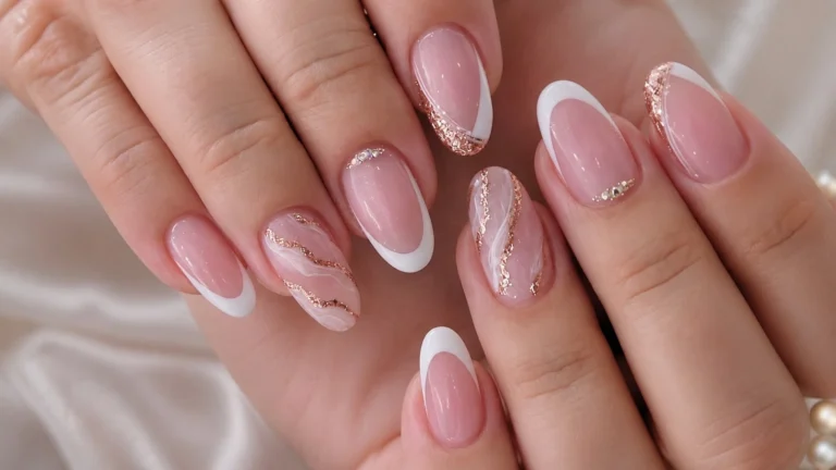 Oval Shape Nail Extensions at Pressiano Nails Company in Vaishali Ghaziabad